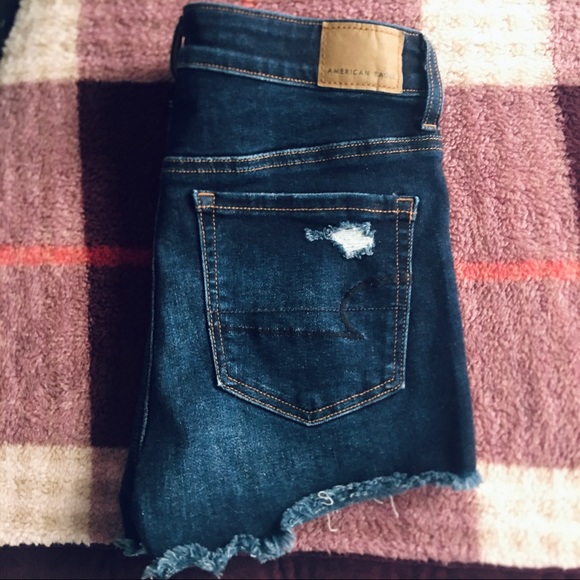 NWOT AE Hi-Rise Shortie (Size 0) - Picture 4 of 8